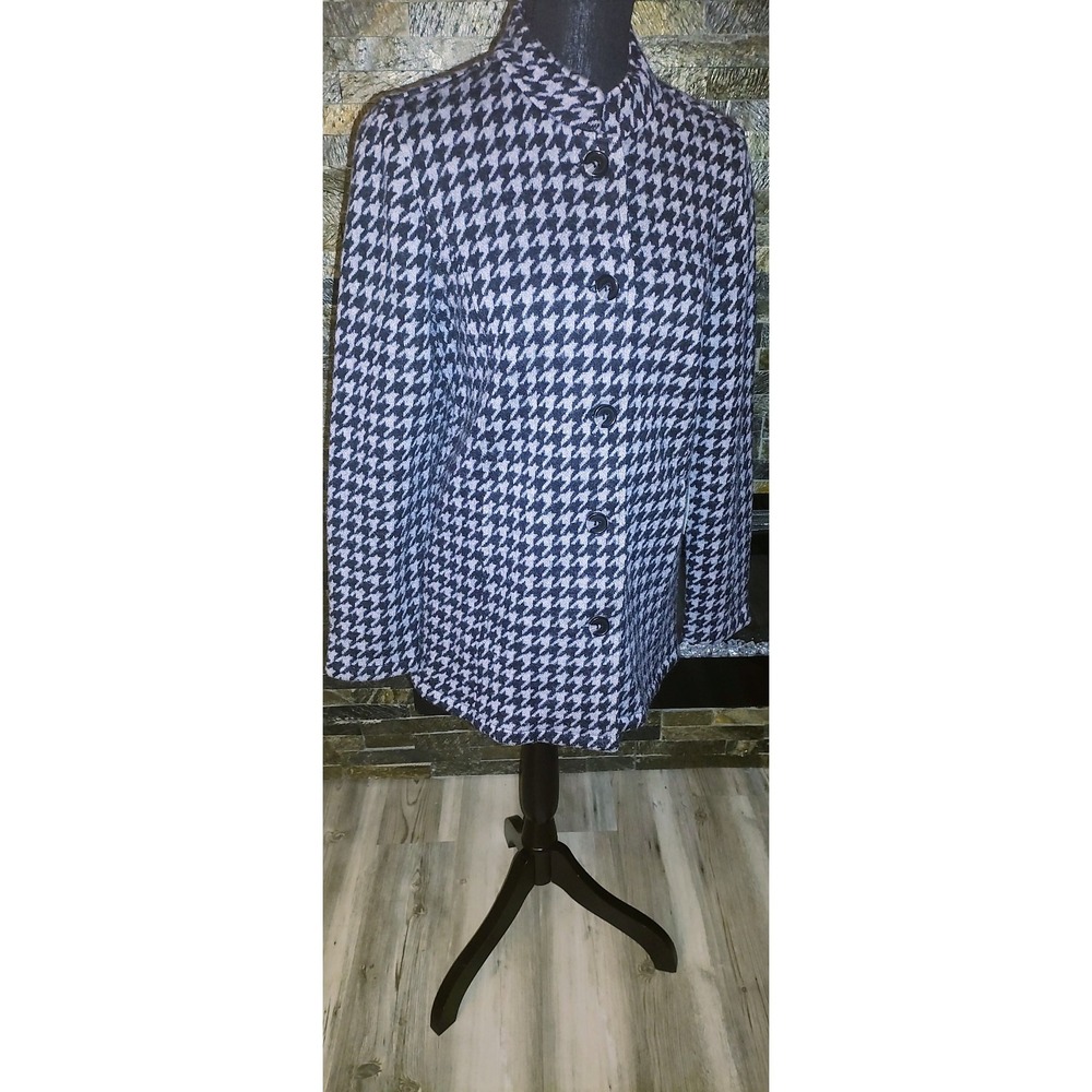 Appleseed's Gray & Black Coat Size Small NEW
